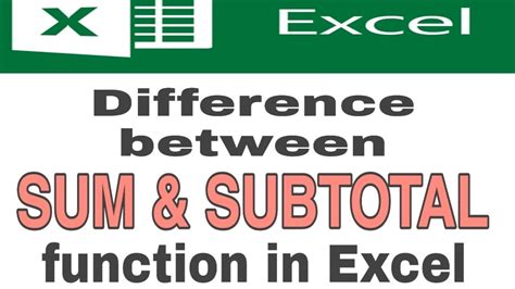 subtotal sum 違い: 数字の迷宮を彷徨う思考の断片